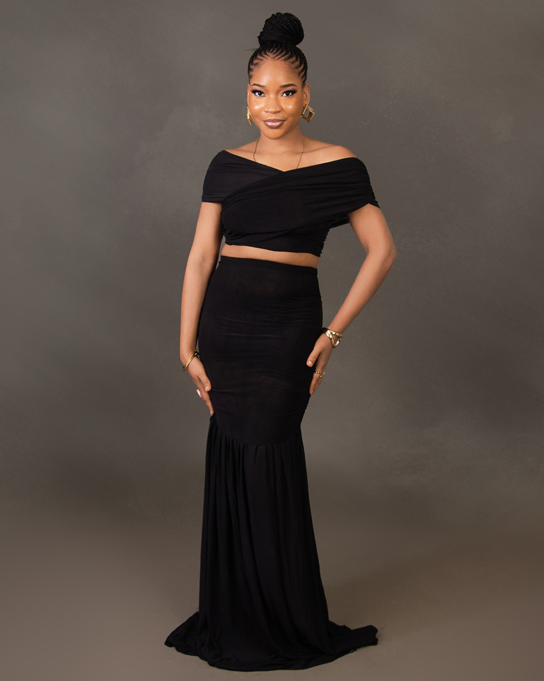 Midnight Elegance Two-Piece Set