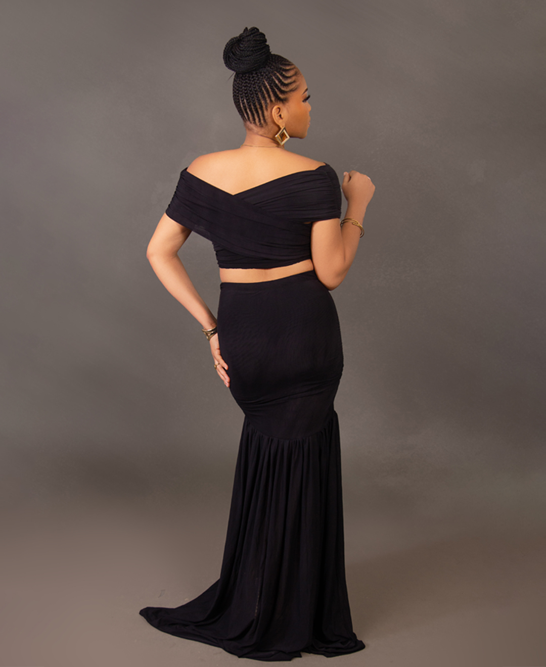 Midnight Elegance Two-Piece Set