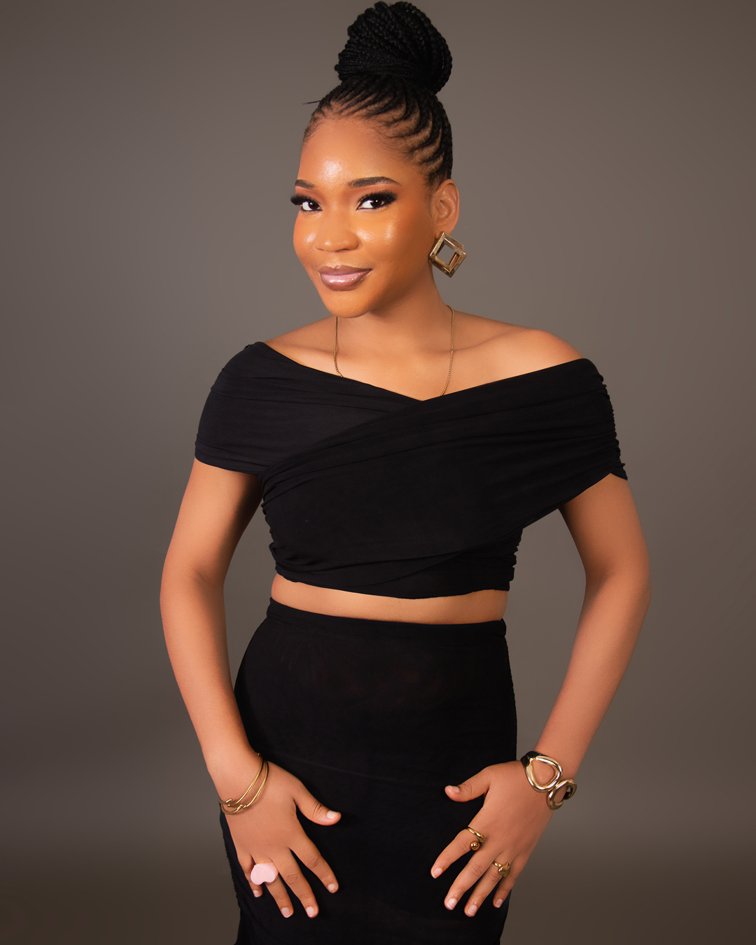 Midnight Elegance Two-Piece Set